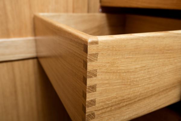 Nordship craftsmanship - drawer made of oak