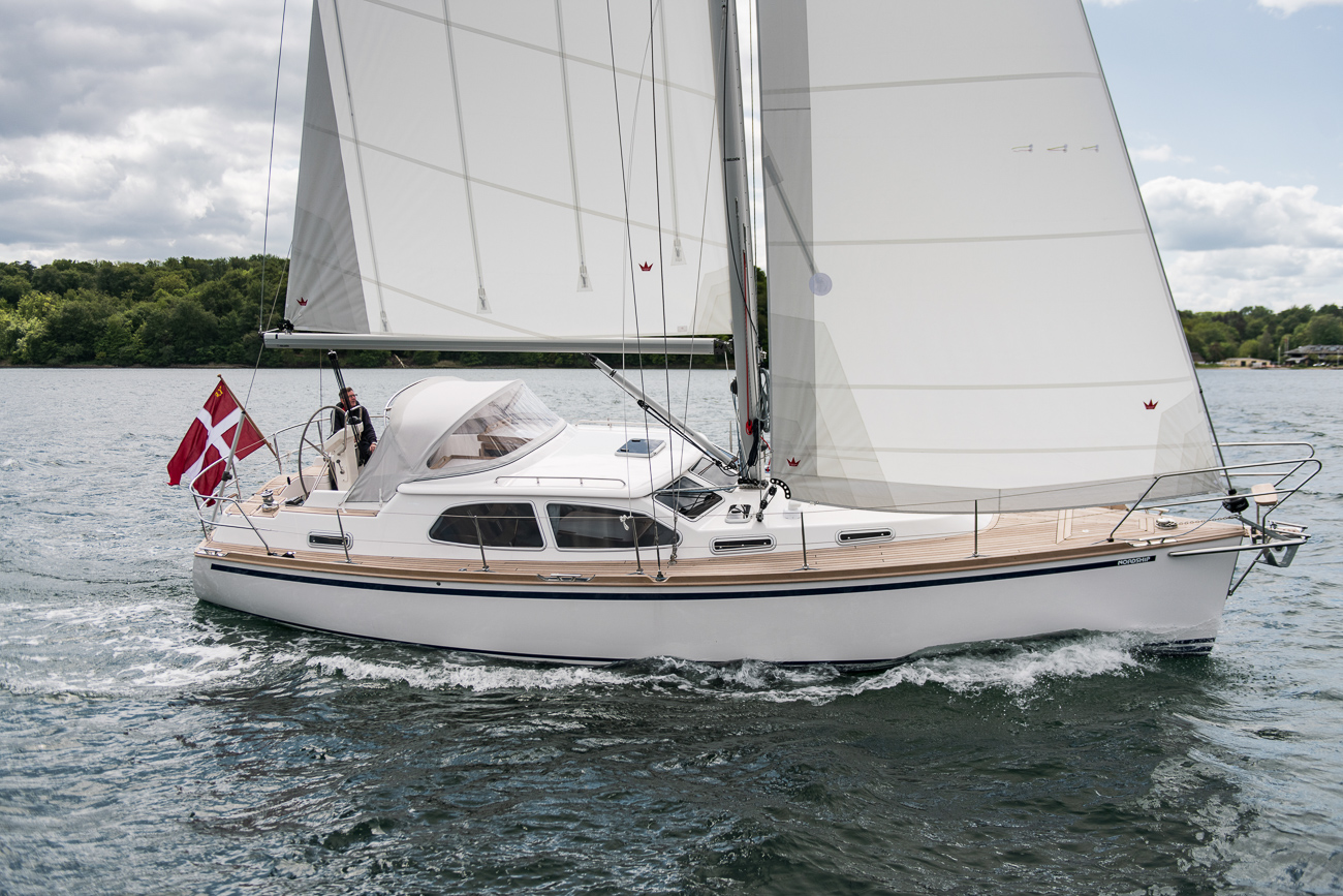 Sailing qualities af a Nordship 360 deck saloon