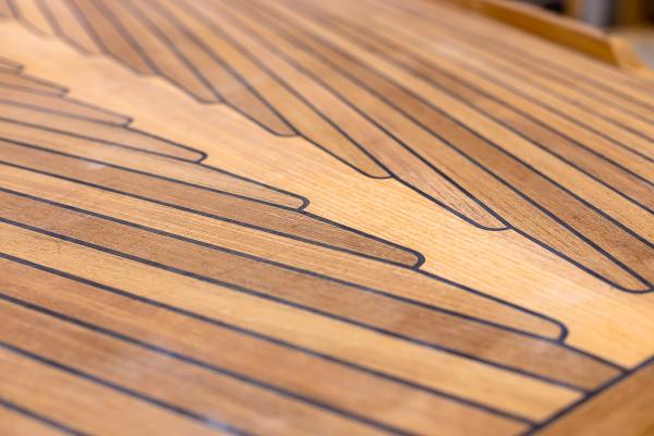 Nordship craftsmanship - teak deck